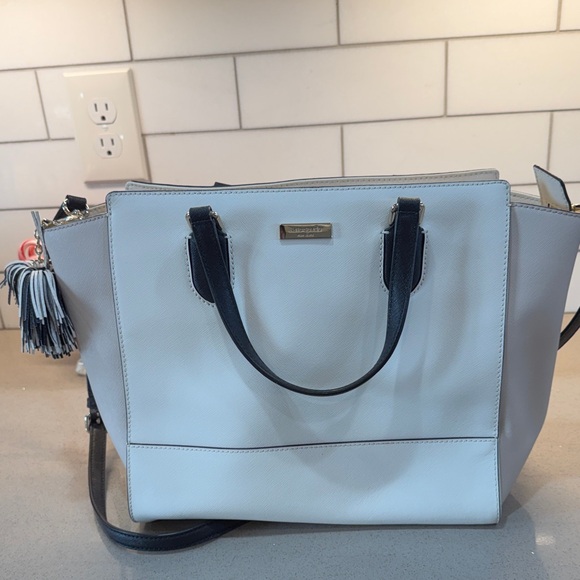 Kate Spade Cream and Black Tote - Picture 2 of 4